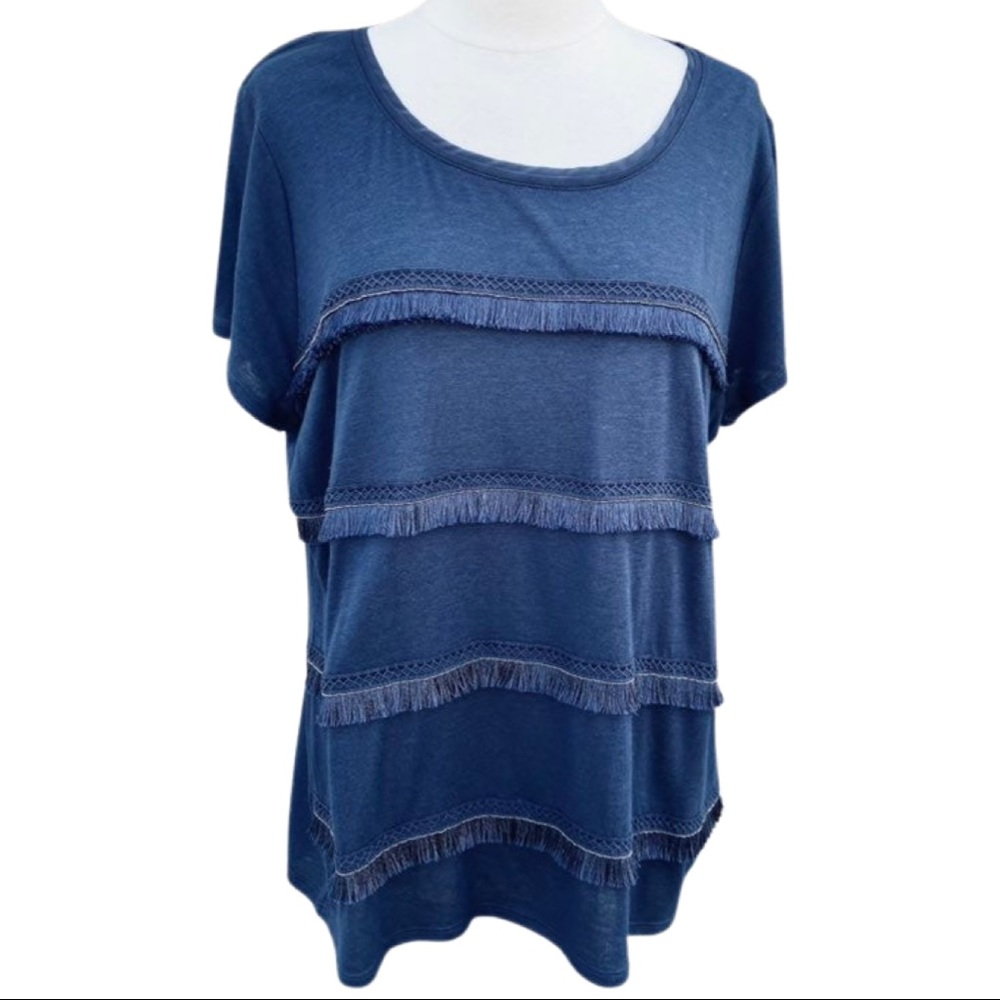 WHBM Fringe Tee